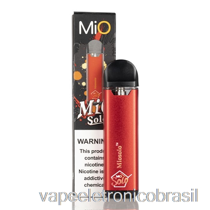 Vape Vaporesso Mio Solo Dispositivo Recarregável Vermelho